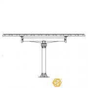 三維太陽(yáng)能支架系列雙軸跟蹤系統(tǒng)