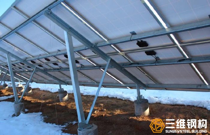 太陽能支架加工結構形式