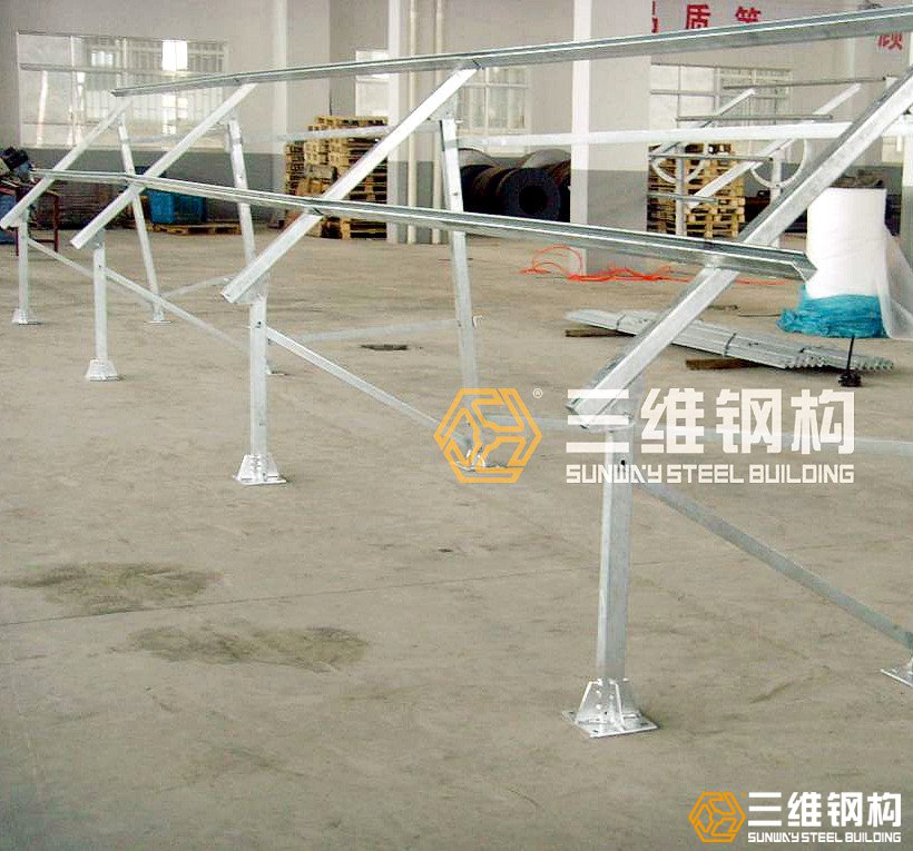 三維太陽能光伏支架加工